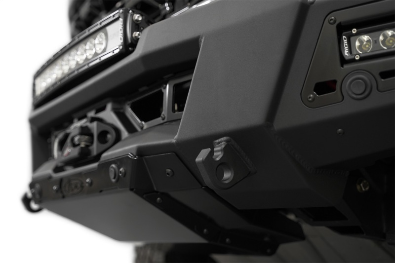 Chevrolet Silverado 2500 Front Bumper - Addictive Desert Designs - Phantom Winch - Hammer Black - 2024+